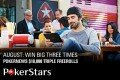 Qualify to Our 3 x $10,000 Exclusive PokerStars Freerolls in July